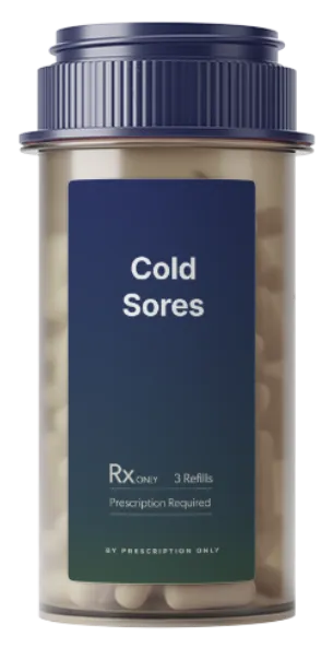 cold sores bottle
